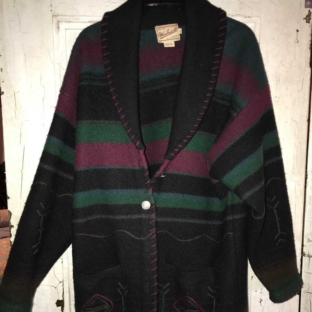 woolrich rugged outdoorwear thick coat